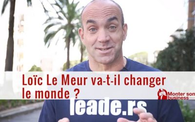 Loïc Le Meur va-t-il changer le monde avec Leade.rs ?