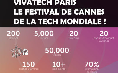 VIVATECH, le festival de Cannes de la tech mondiale !