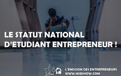 Le statut national étudiant-entrepreneur pour lancer une entreprise